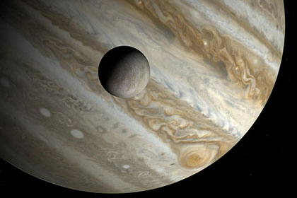 Europa with Jupiter