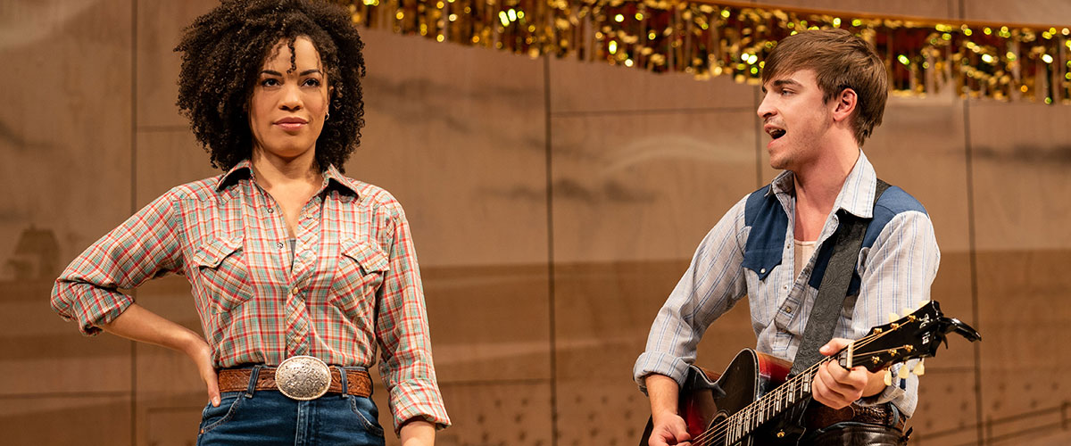 Sasha Hutchings, Sean Grandillo and the company of the national tour of Rodgers & Hammerstein's OKLAHOMA! - Matthew Murphy and Evan Zimmerman for MurphyMade