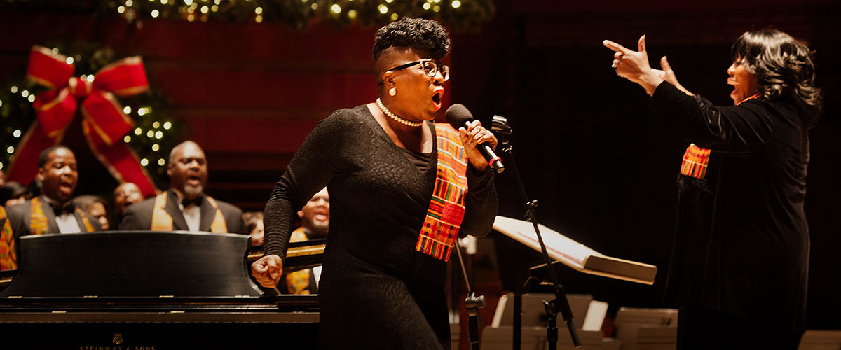A Soulful Christmas Performance in Verizon Hall in the Kimmel Center on the Kimmel Cultural Campus