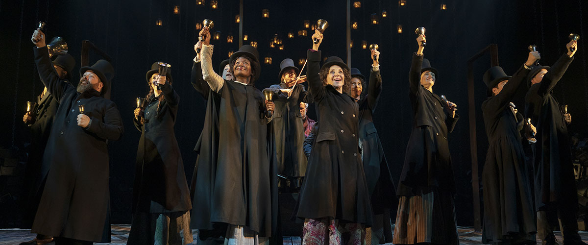 The Cast of A Christmas Carol on Broadway © Photo by Joan Marcus