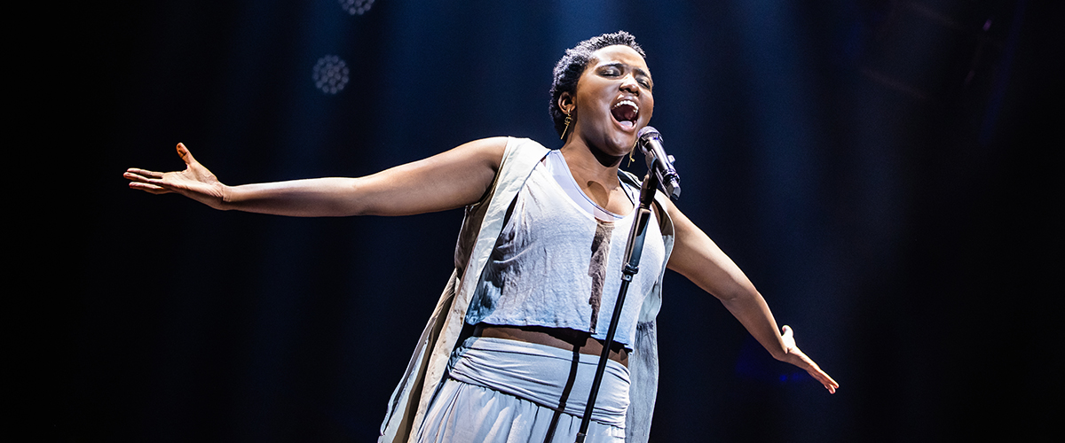 Faith Jones in the North American Tour of Jesus Christ Superstar. Photo by Evan Zimmerman for MurphyMade