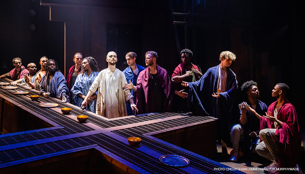 The North American Tour company of Jesus Christ Superstar. Photo by Evan Zimmerman for MurphyMade