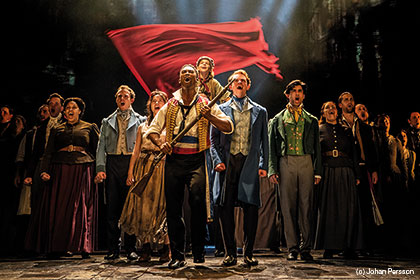 “One Day More” from Les Misérables. Photo by Johan Persson