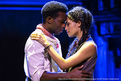 Chibueze Ihuoma Hannah Whitley in Hadestown North American Tour 2022