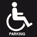 wheelchair parking icon