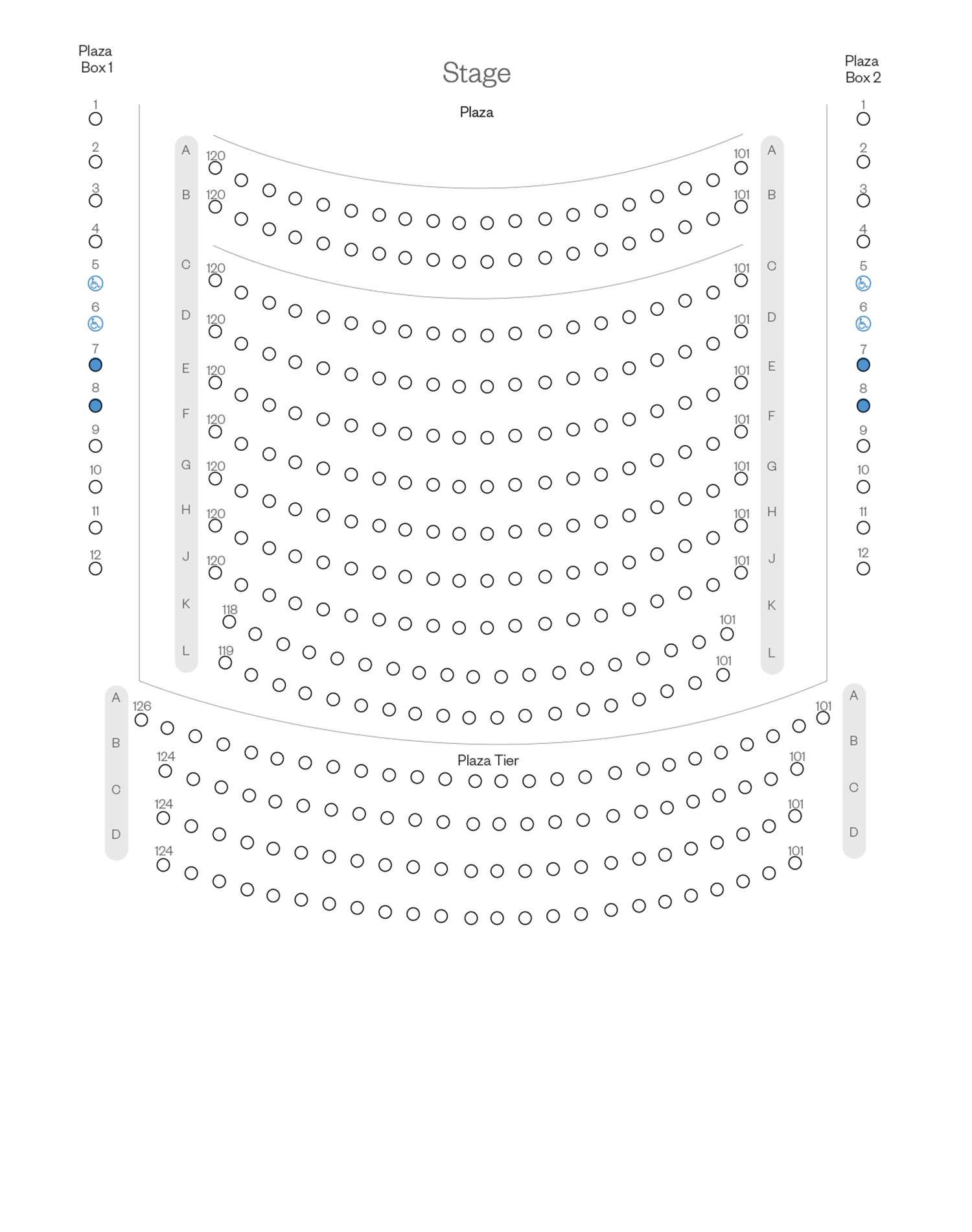 Stern Theater Seating Chart