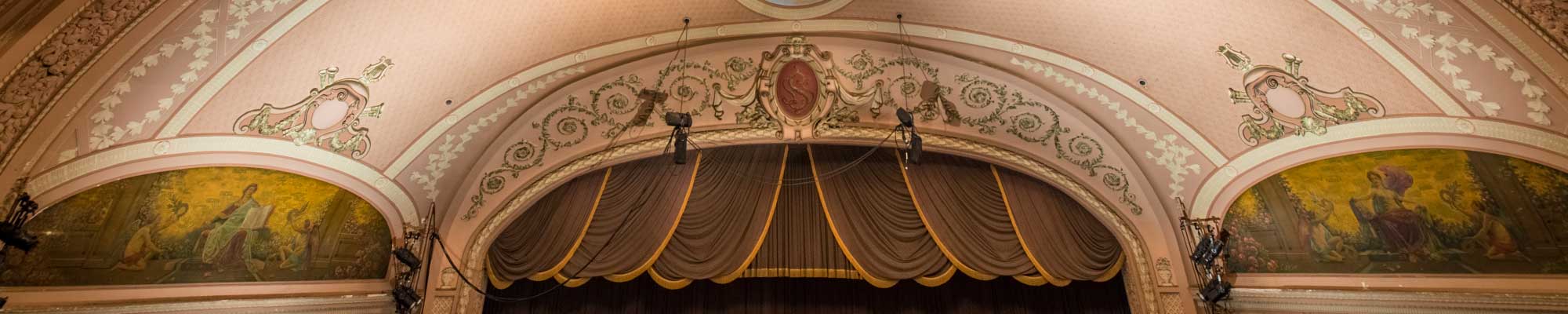 Merriam Theater - proscenium arch